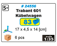 Voiture TRABANT 601 KUBELVAGEN